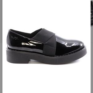 Bos’ & Co Black Patent Leather Loafers